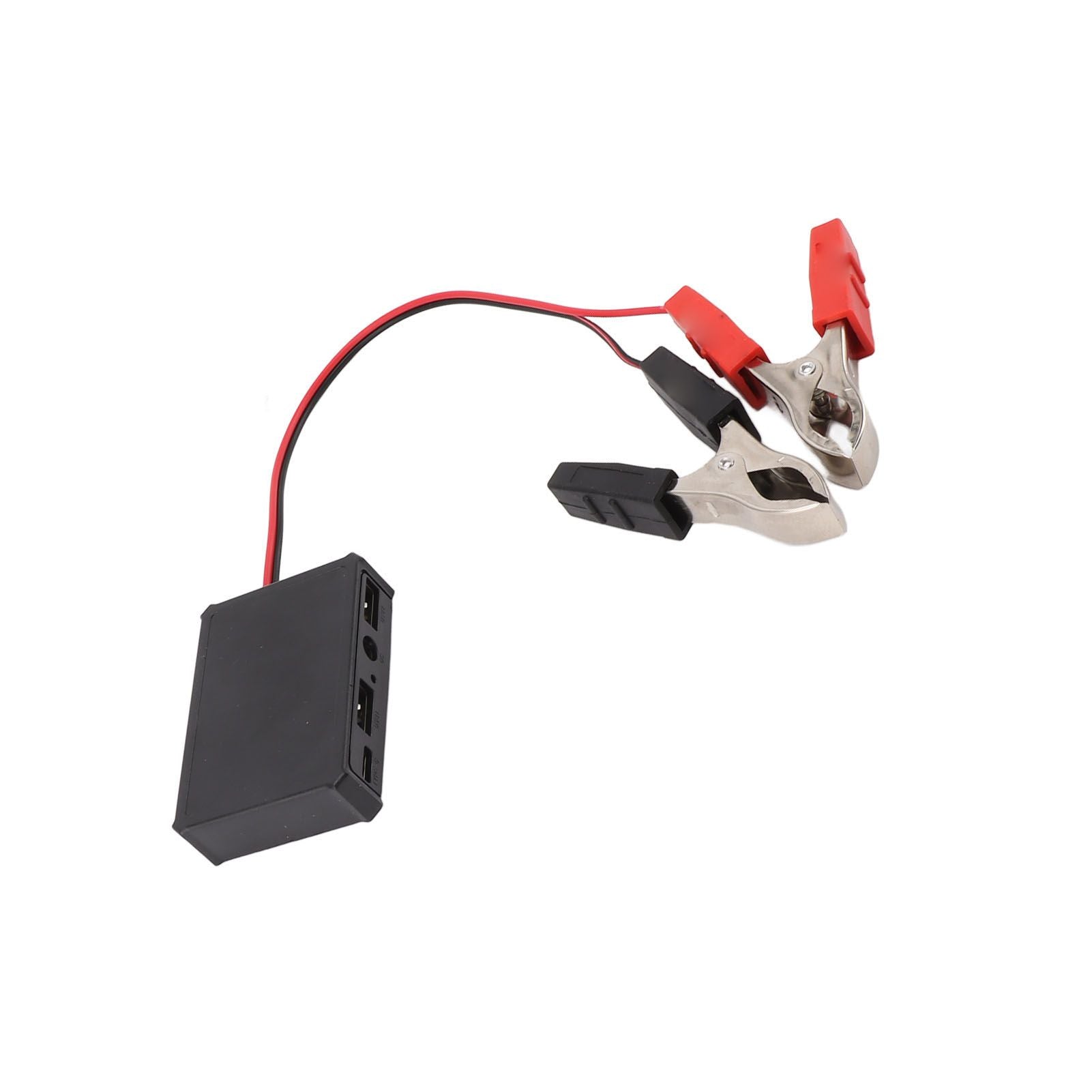 12V to 24V Crocodile Clip Support Fast Charging USB Voltage Regulator Clip for Phone Camera
