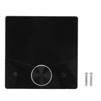 Smart Thermostat Color Display Touch Screen Digital Underfloor Heating Thermostat for Home Steam Room Black
