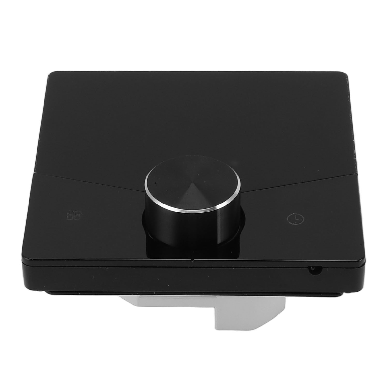 Smart Thermostat Color Display Touch Screen Digital Underfloor Heating Thermostat for Home Steam Room Black