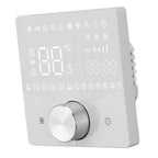 Smart Digital Thermostat LCD Color Display Precise Control Intelligent Temperature Controller White