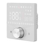Smart Digital Thermostat LCD Color Display Precise Control Intelligent Temperature Controller White