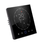Wireless Smart Thermostat for Home Accurate Programmable Thermostat Wall Mounted Boiler Thermostat AC95‑240V Square Black