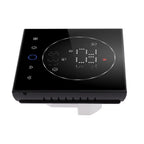 Wireless Smart Thermostat for Home Accurate Programmable Thermostat Wall Mounted Boiler Thermostat AC95‑240V Square Black