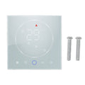 LED Smart Thermostat 7 Day Programmable Smart Wireless Home Thermostat Controller Panel for Electric Heating AC95‑240V White