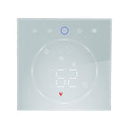 LED Smart Thermostat 7 Day Programmable Smart Wireless Home Thermostat Controller Panel for Electric Heating AC95‑240V White