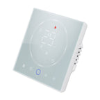 LED Smart Thermostat 7 Day Programmable Smart Wireless Home Thermostat Controller Panel for Electric Heating AC95‑240V White