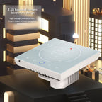LED Smart Thermostat 7 Day Programmable Smart Wireless Home Thermostat Controller Panel for Electric Heating AC95‑240V White