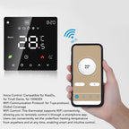 3A Digital Thermostat with LCD Display Smart Programmable Thermostat with Touchscreen Hydronic Boiler Thermostat AC 90V‑240V WiFi
