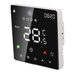 3A Digital Thermostat with LCD Display Smart Programmable Thermostat with Touchscreen Hydronic Boiler Thermostat AC 90V‑240V Without WiFi