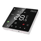 3A Digital Thermostat with LCD Display Smart Programmable Thermostat with Touchscreen Hydronic Boiler Thermostat AC 90V‑240V Without WiFi