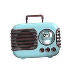 Cute Retro Bluetooth Speaker Mini Luggage Mini Speaker Creative Vintage Lovely Small Speaker Green