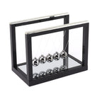 Newton Cradle Balance Balls Stainless Steel Balance Balls Bottom Mirror Stress Reliefswing Balls Desktop Decoration Toy