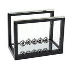 Newton Cradle Balance Balls Stainless Steel Balance Balls Bottom Mirror Stress Reliefswing Balls Desktop Decoration Toy