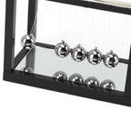 Newton Cradle Balance Balls Stainless Steel Balance Balls Bottom Mirror Stress Reliefswing Balls Desktop Decoration Toy