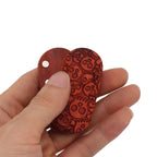 Magnet Finger Stress Relief Slider Wood Finger Stress Relief Toy Wooden Decompression Toy Multi Skeleton Head