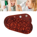 Magnet Finger Stress Relief Slider Wood Finger Stress Relief Toy Wooden Decompression Toy Multi Skeleton Head
