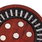 Magnetic Push Slider Stress Relief Handmade Rosewood Crafted Rotating Fidget Toys for ADHD juvenile
