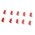 240 PCS Christmas Glass Cup Card Easy To Use Cute Pattern Xmas Party Wine Glass Decoration Card for Christmas