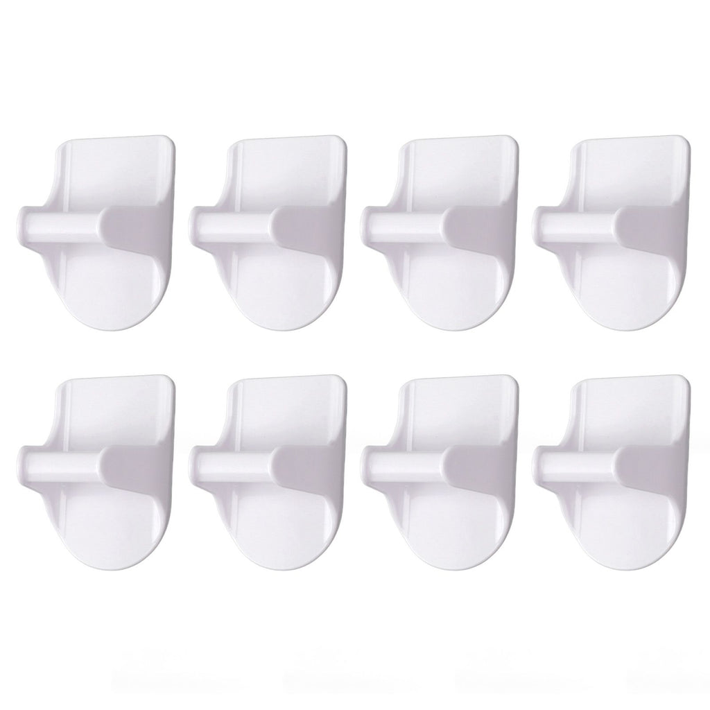 8 PCS Spray Bottle Holder ABS Save Space Strong Adhesive Spray Bottle Hanger for Home Cabinets