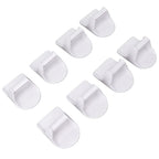 8 PCS Spray Bottle Holder ABS Save Space Strong Adhesive Spray Bottle Hanger for Home Cabinets