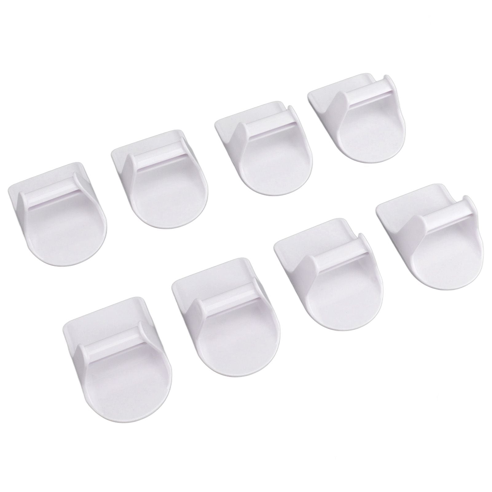 8 PCS Spray Bottle Holder ABS Save Space Strong Adhesive Spray Bottle Hanger for Home Cabinets