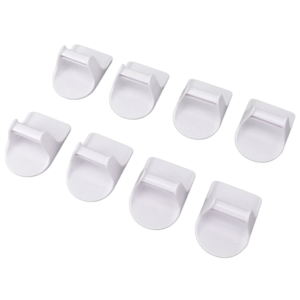 8 PCS Spray Bottle Holder ABS Save Space Strong Adhesive Spray Bottle Hanger for Home Cabinets