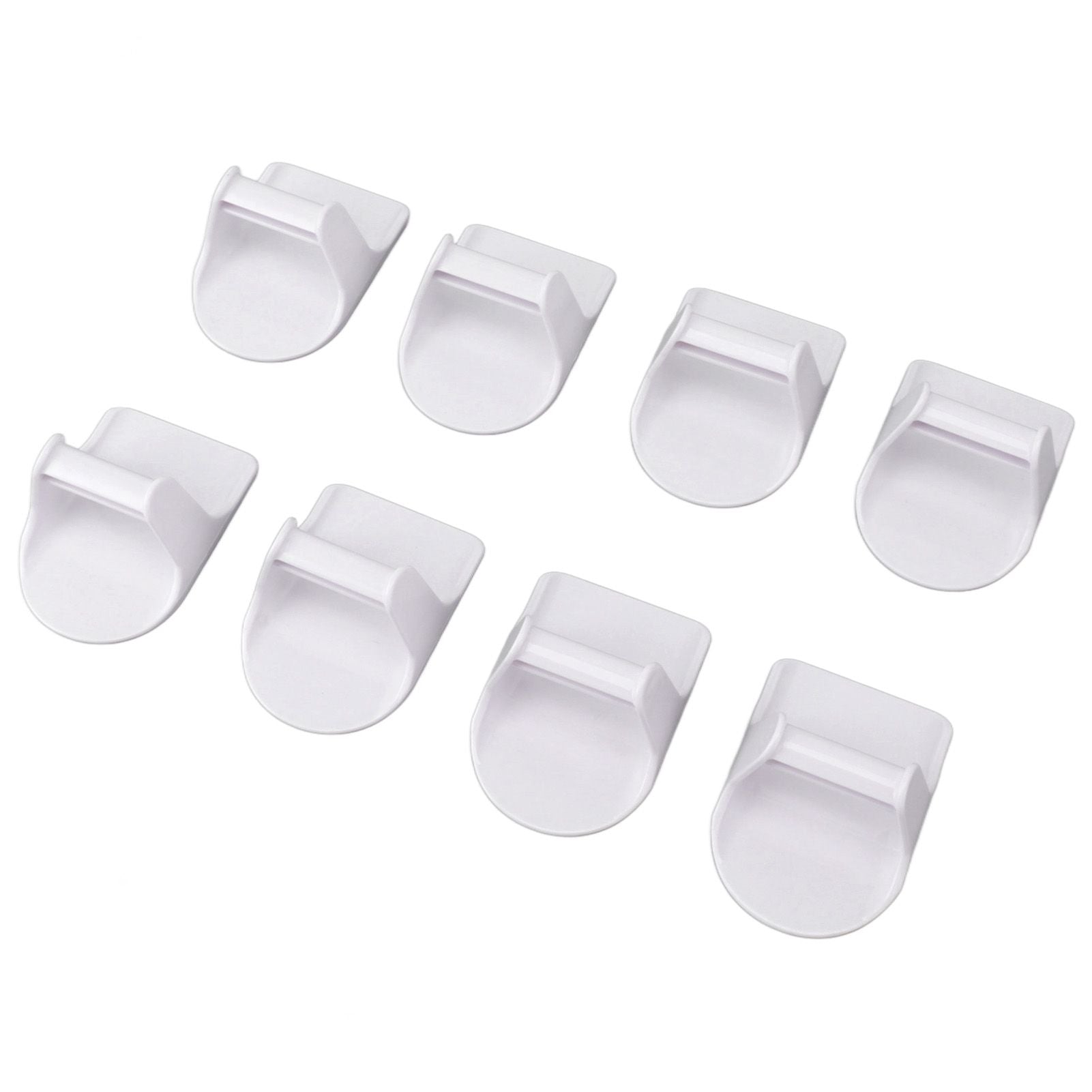 8 PCS Spray Bottle Holder ABS Save Space Strong Adhesive Spray Bottle Hanger for Home Cabinets