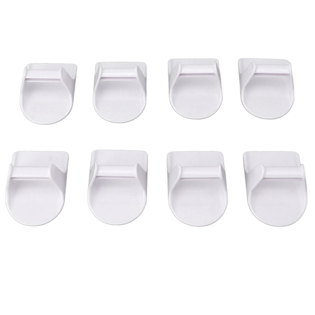 8 PCS Spray Bottle Holder ABS Save Space Strong Adhesive Spray Bottle Hanger for Home Cabinets