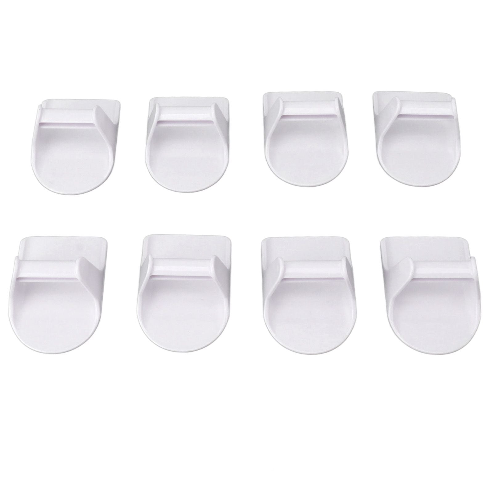 8 PCS Spray Bottle Holder ABS Save Space Strong Adhesive Spray Bottle Hanger for Home Cabinets