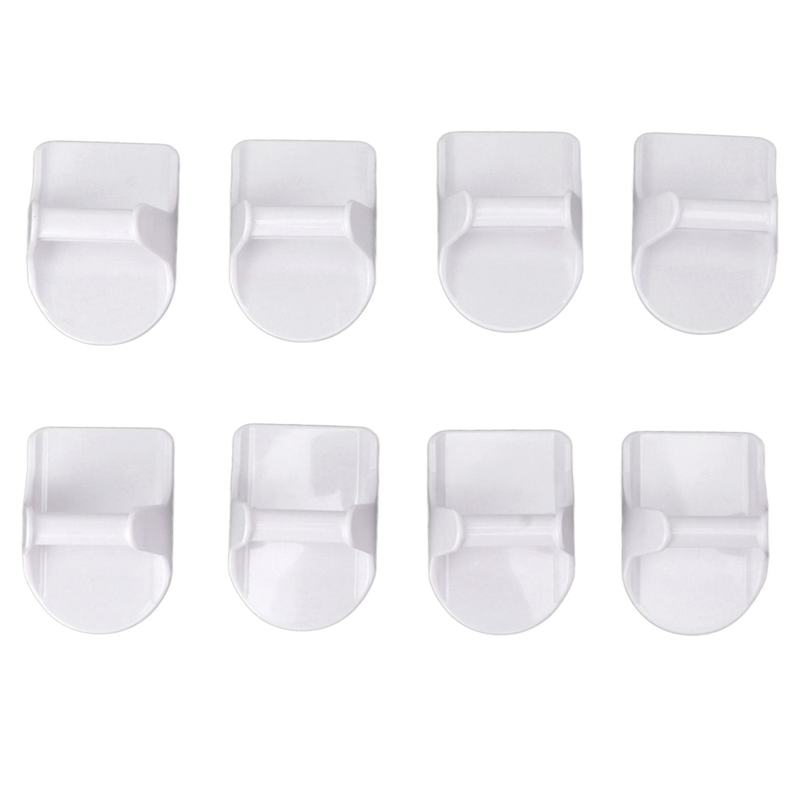 8 PCS Spray Bottle Holder ABS Save Space Strong Adhesive Spray Bottle Hanger for Home Cabinets
