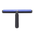 Static Roller Dust Removal Roller Super Sticky Blue Silicone Soft Static Action Cleaner Roller with Black Handle 6in