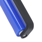 Static Roller Dust Removal Roller Super Sticky Blue Silicone Soft Static Action Cleaner Roller with Black Handle 12in
