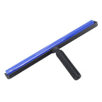 Static Roller Dust Removal Roller Super Sticky Blue Silicone Soft Static Action Cleaner Roller with Black Handle 16in
