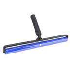 Static Roller Dust Removal Roller Super Sticky Blue Silicone Soft Static Action Cleaner Roller with Black Handle 16in