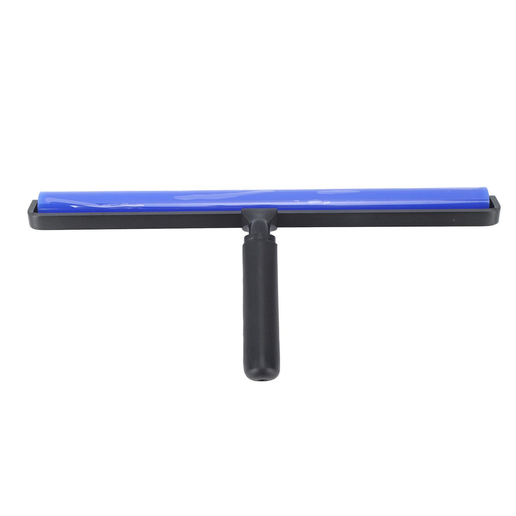 Static Roller Dust Removal Roller Super Sticky Blue Silicone Soft Static Action Cleaner Roller with Black Handle 18in