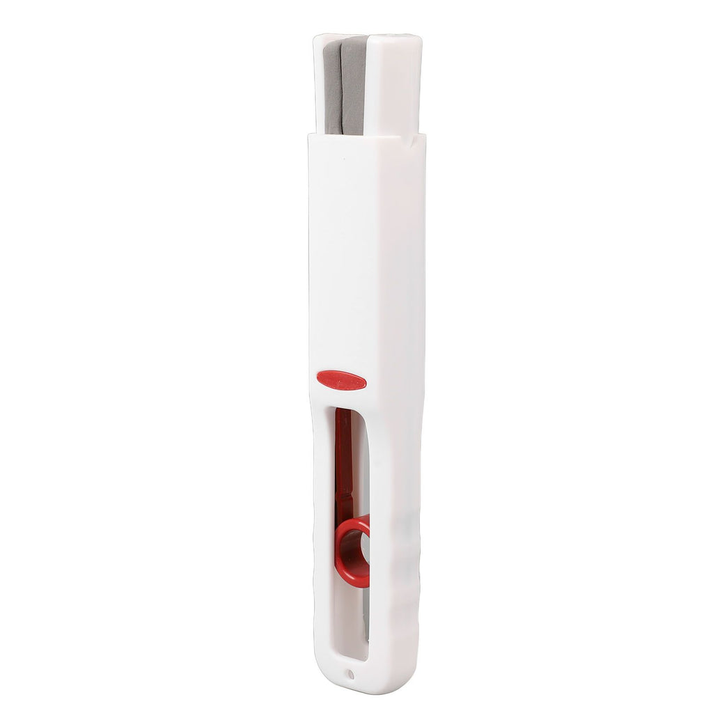 Portable Self Squeeze Mini Mop Wet and Dry Use Lazy Strong Absorbent Mop for Bathroom Kitchens One Pole (3 Mop Heads)