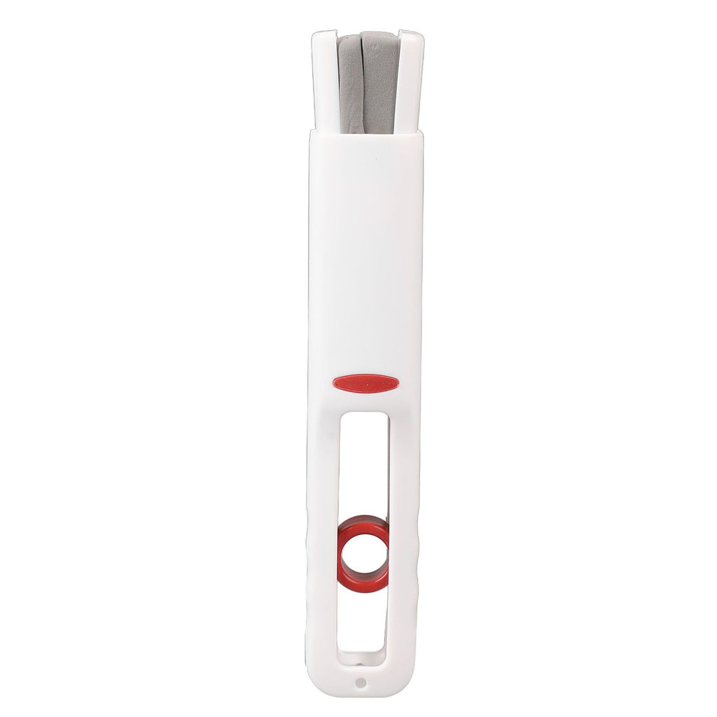 Portable Self Squeeze Mini Mop Wet and Dry Use Lazy Strong Absorbent Mop for Bathroom Kitchens One Pole (3 Mop Heads)
