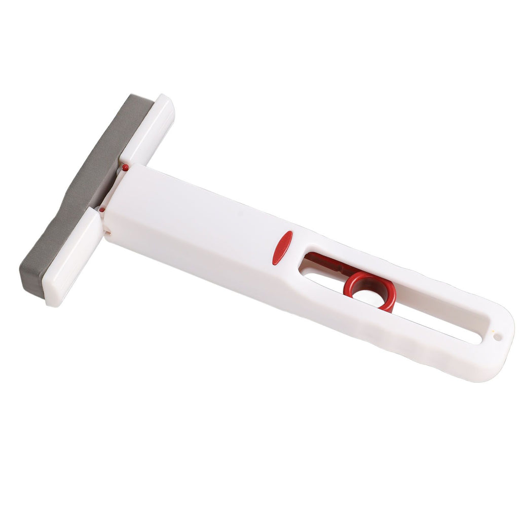 Portable Self Squeeze Mini Mop Wet and Dry Use Lazy Strong Absorbent Mop for Bathroom Kitchens One Pole (3 Mop Heads)