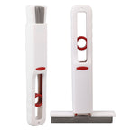 Portable Self Squeeze Mini Mop Wet and Dry Use Lazy Strong Absorbent Mop for Bathroom Kitchens One Pole (3 Mop Heads)
