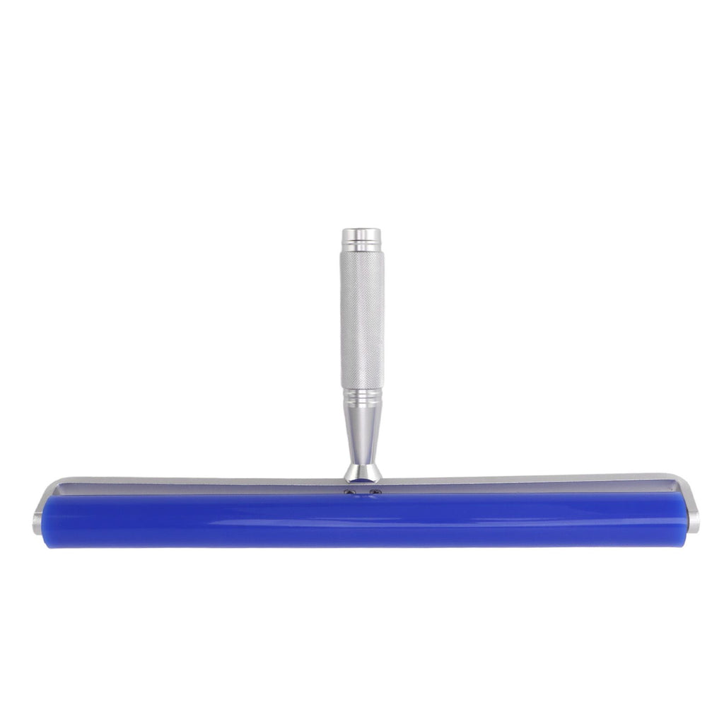 Dust Removal Roller Silicone Soft Aluminum Alloy Handle Iron Bearing Anti Static Roller for Film Dust Fibers Powder 12in / 30.48cm