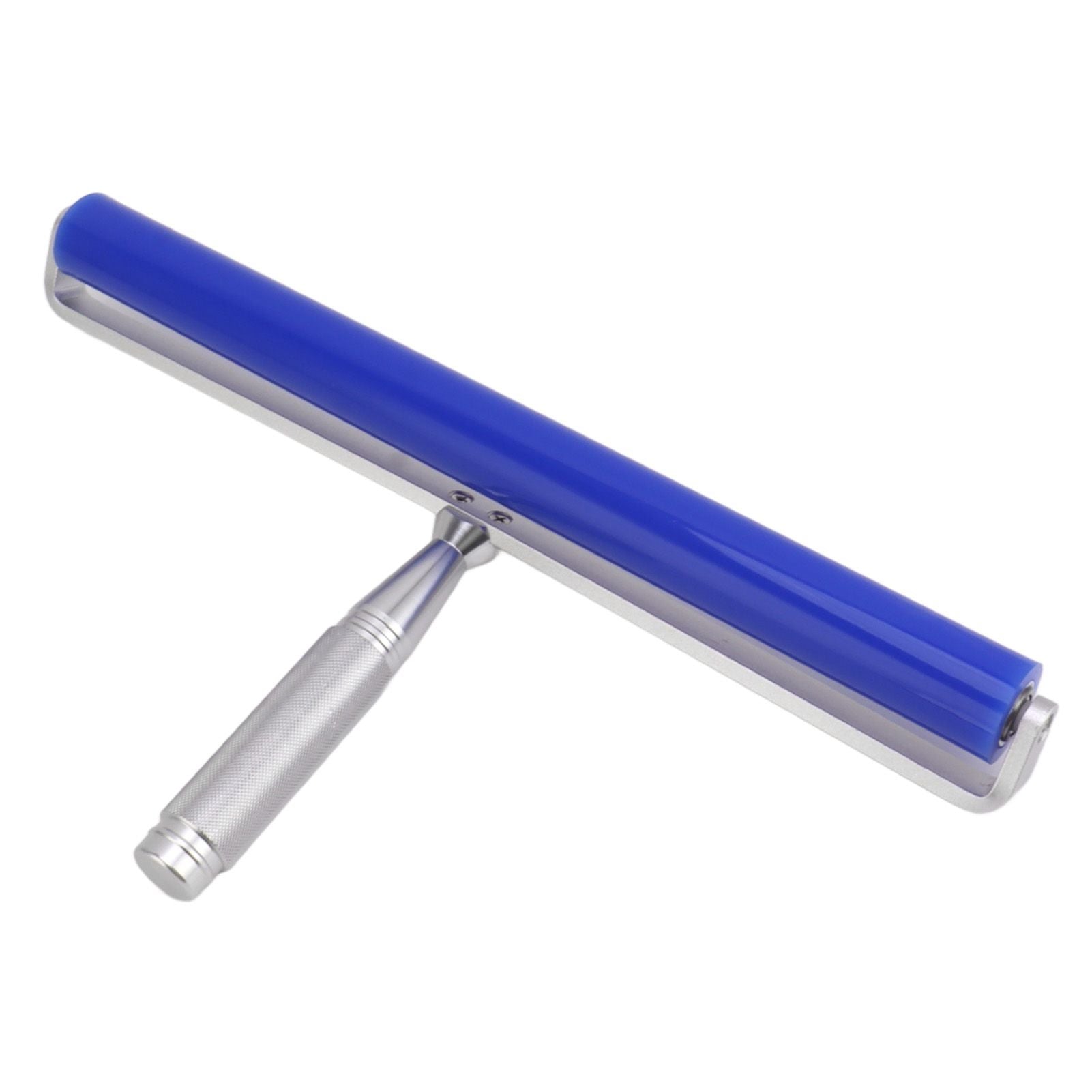 Dust Removal Roller Silicone Soft Aluminum Alloy Handle Iron Bearing Anti Static Roller for Film Dust Fibers Powder 12in / 30.48cm