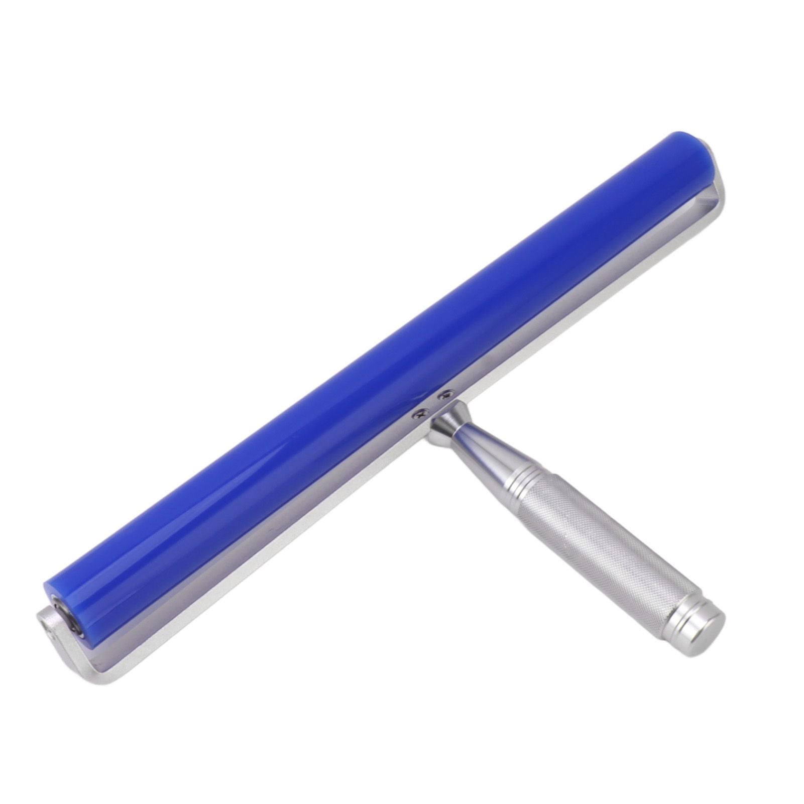 Dust Removal Roller Silicone Soft Aluminum Alloy Handle Iron Bearing Anti Static Roller for Film Dust Fibers Powder 12in / 30.48cm