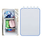 Portable Lightweight Divider Tray Beach Bag Divider Tray for Dividing Space Clothing Snacks Blue