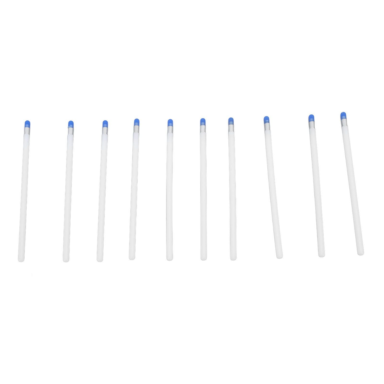 10PCS 135mm Sticky Swab Silicone Pen High Viscosity Dust Removal Cleaning Pen for Tiny Particles Impurities Fibers