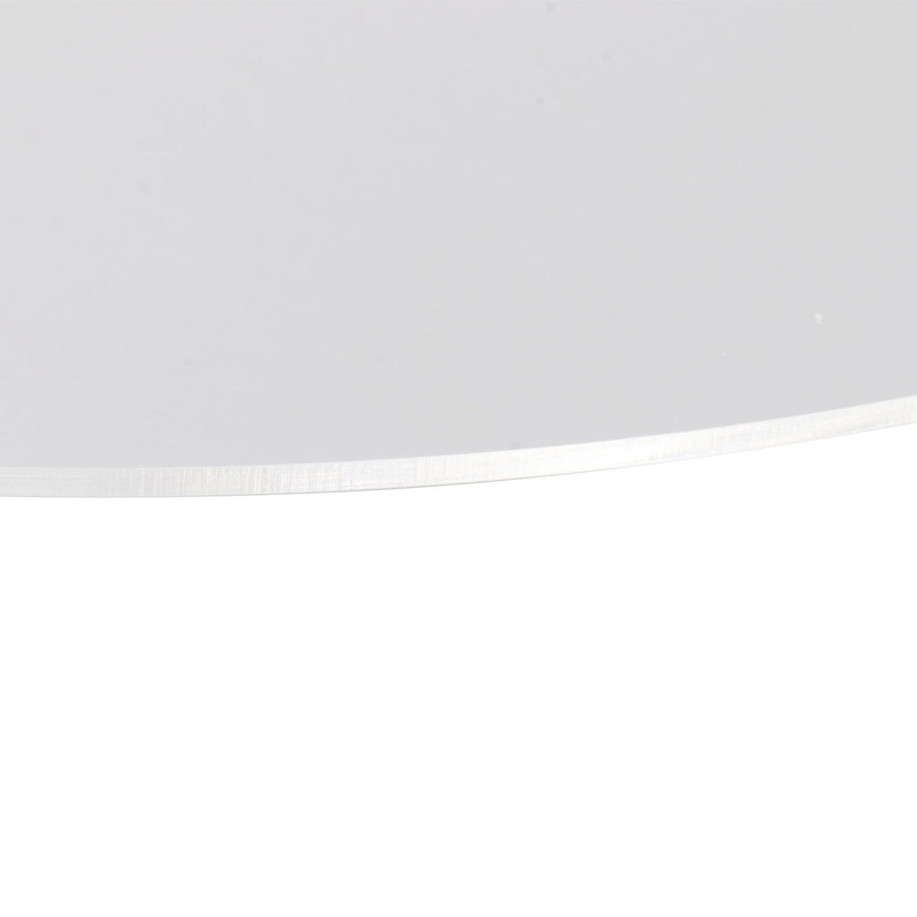 2pcs Wall Mount Floating Corner Shelves Quarter Round Hanging Corner Shelves for Bedrooms Living Rooms Shower Room Transparent