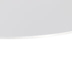 2pcs Wall Mount Floating Corner Shelves Quarter Round Hanging Corner Shelves for Bedrooms Living Rooms Shower Room Transparent