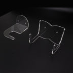 Electric Guitar Wall Mount Sturdy Acrylic Seamless High Stability Electric Guitar Hanger for Display Storage