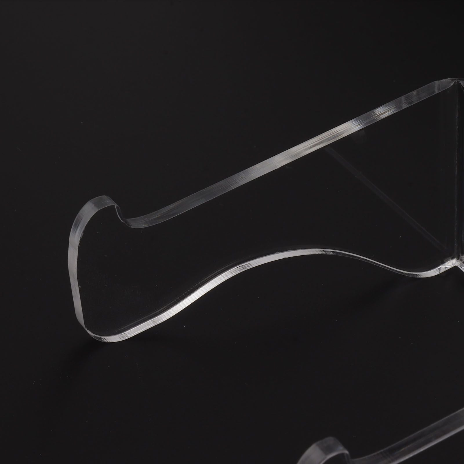 Guitar Wall Mount Hanger Multipurpose Transparent Acrylic Guitar Hook for Guitar Violin Erhu Ukulele
