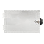 Thermostat Lock Box Universal Large Transparent Thermostat Protective Guard for Thermostat On Wall Coded Lock