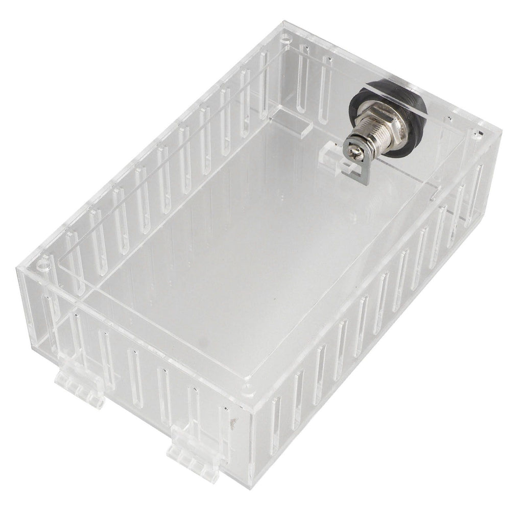 Thermostat Lock Box Universal Large Transparent Thermostat Protective Guard for Thermostat On Wall Coded Lock